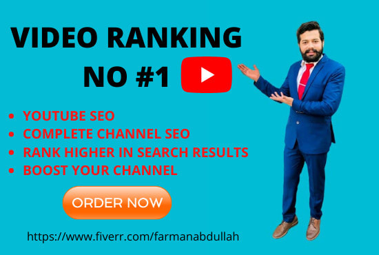 do youtube video SEO for the promotion to boost unlimited views and subscriber