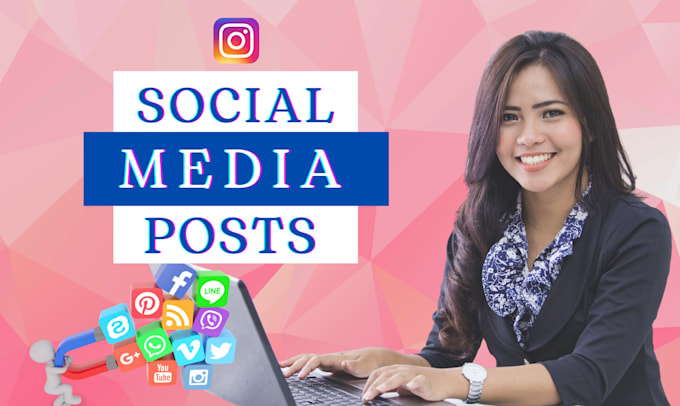 design and schedule posts for facebook, twitter instagram
