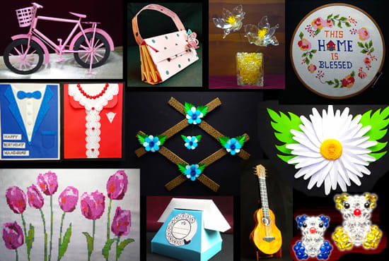 make DIY hand craft videos
