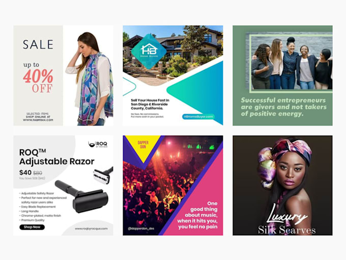design 100 creative social media posts