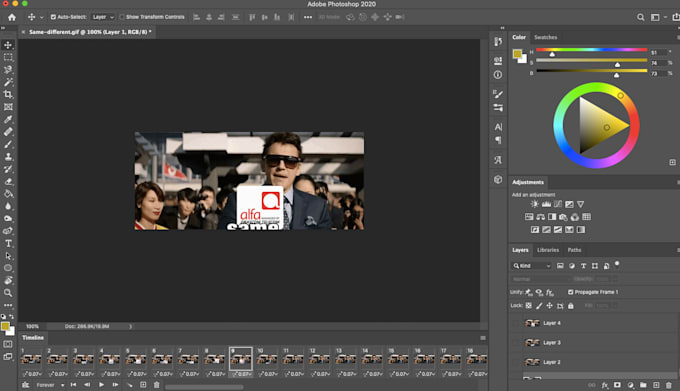 make you gifs based on static images or other gifs
