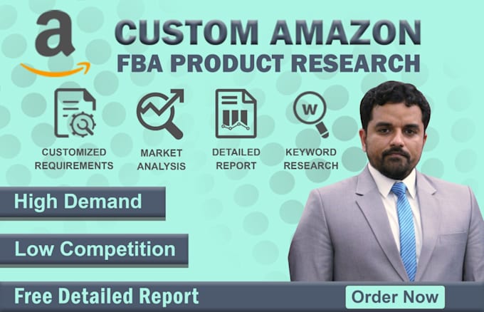 I will do amazon fba product research and product research amazon for fba private label