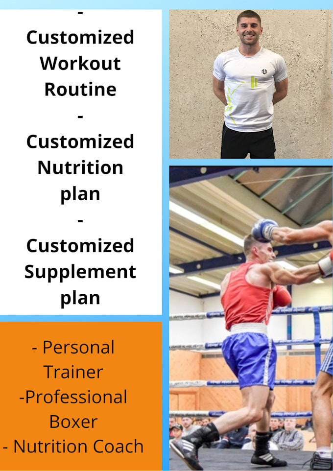 Create a working meal plan and workout routine by Marcofit | Fiverr