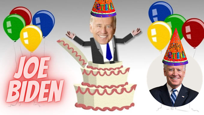 happy birthday video from joe biden