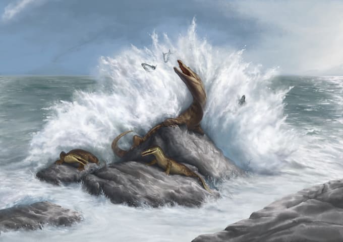 draw your paleoart illustration project