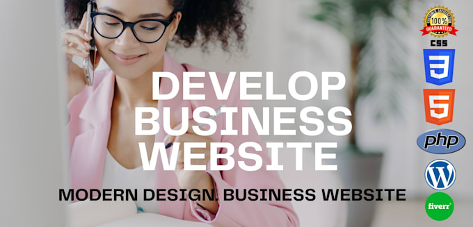 Design business website with html css, php by Websitedesign07 | Fiverr
