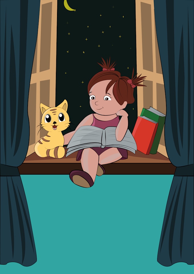create cute cartoon illustrations as per your requirement