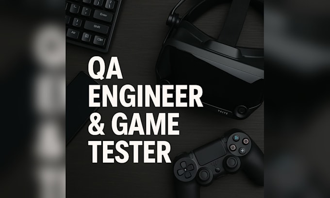 be your QA engineer and game tester