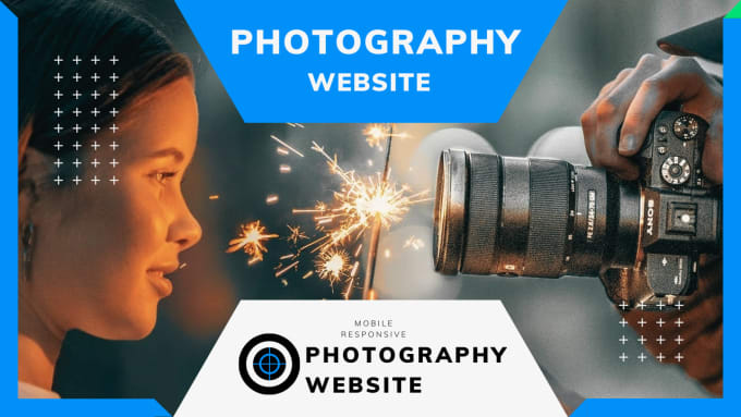 design photography website with booking functionality