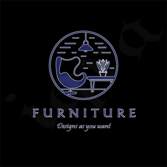 Design creative and unique furniture logo for your business by Iqra