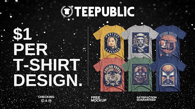 design trending shirts for your teepublic store