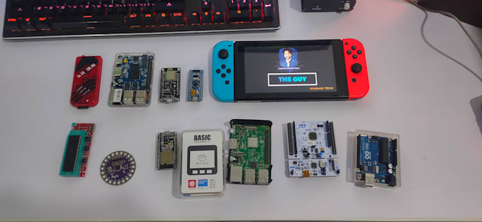 help you in arduino firmware, raspberry pi 4, pi pico coding
