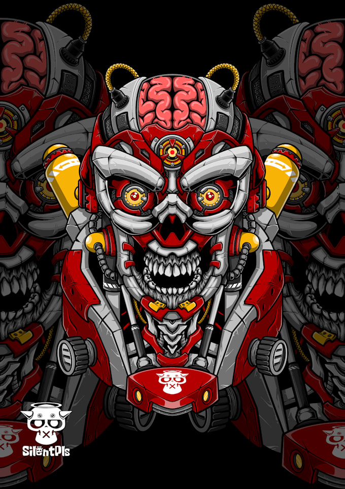 make design and illustration for apparel skateboard merchandise