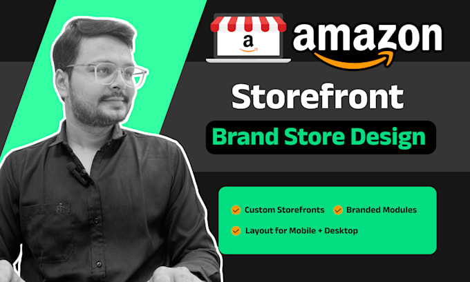 design and install modern amazon store or brand storefront