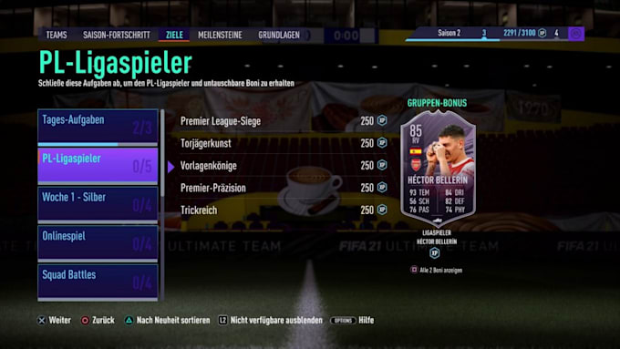 fifa 21 tasks icon swaps milestones etc
