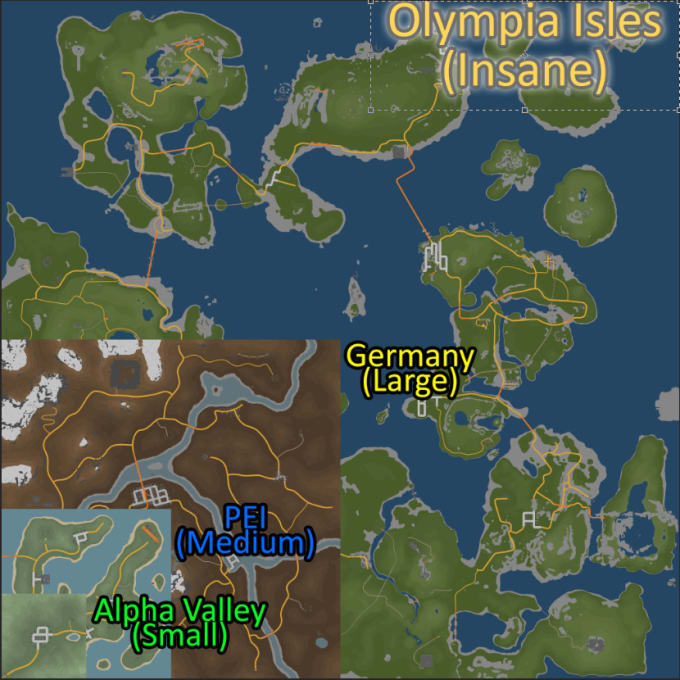√ Unturned Germany Map Locations - Unturned Airdrop Locations