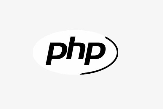 write PHP code for your website
