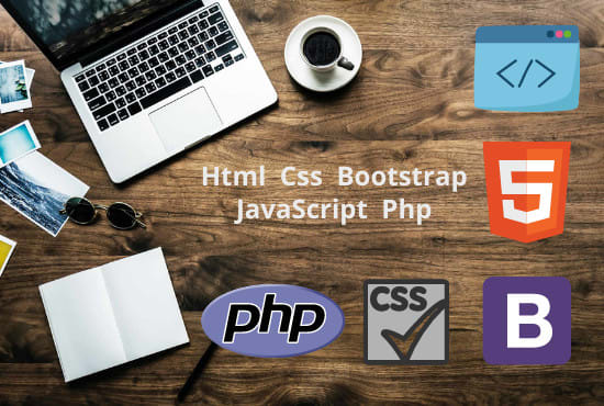 Creat html,css,javascript,bootsrap,php,mysql web pages by Aqib_lodhi ...