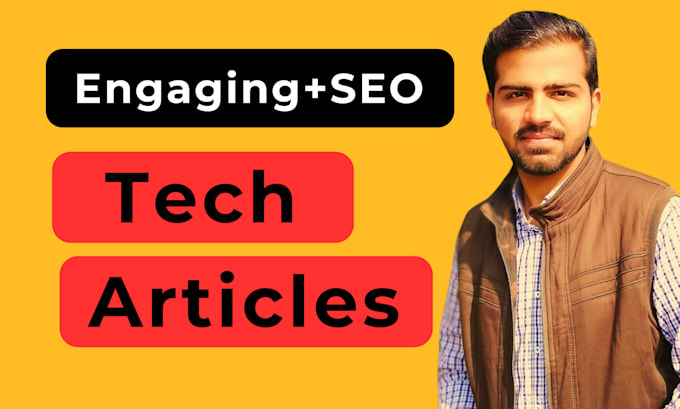 write SEO tech articles and blog posts