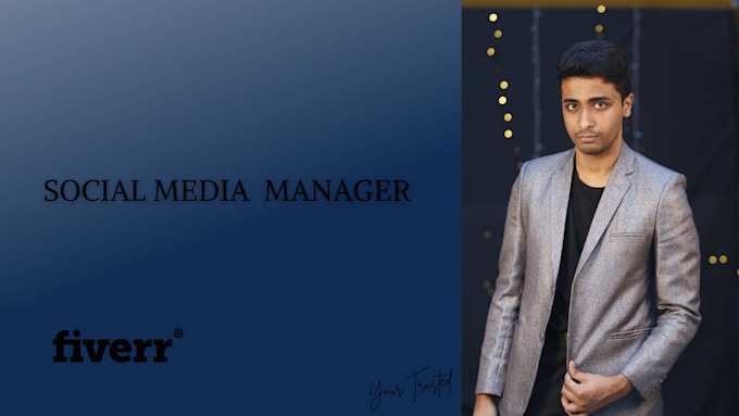 be your social media manager and virtual assistant