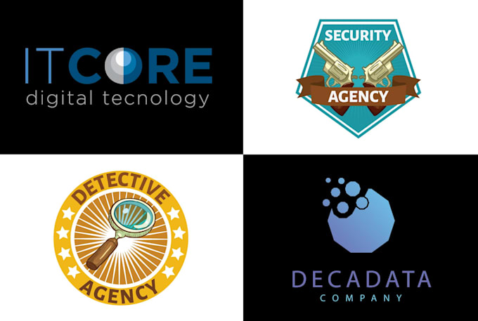 Do Creative High Tech, Crypto Security And Technology Logo