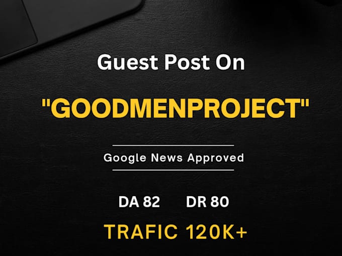 do guest on goodmenproject