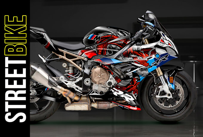 streetbike  custom design for decal kits