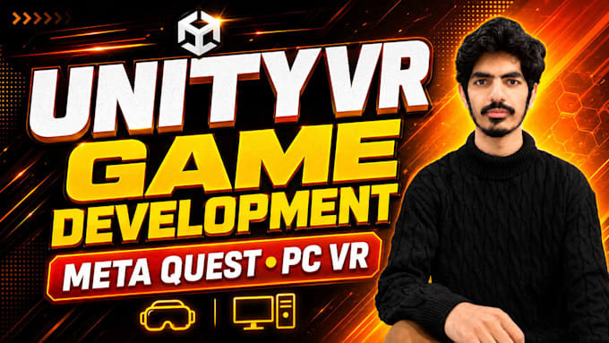 develop unity VR game for meta quest and PC VR