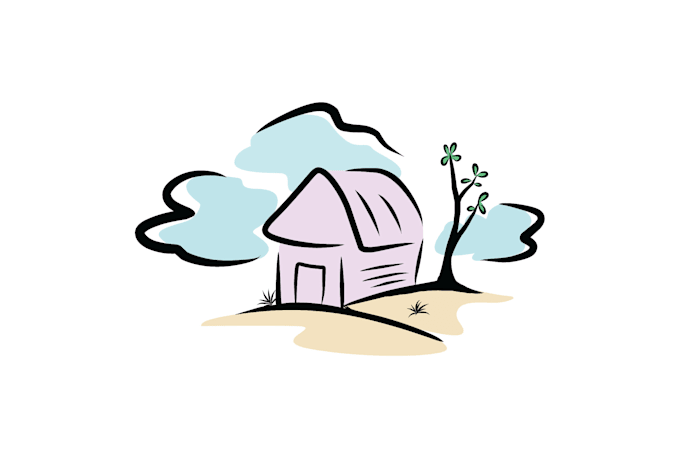make a unique line style illustration