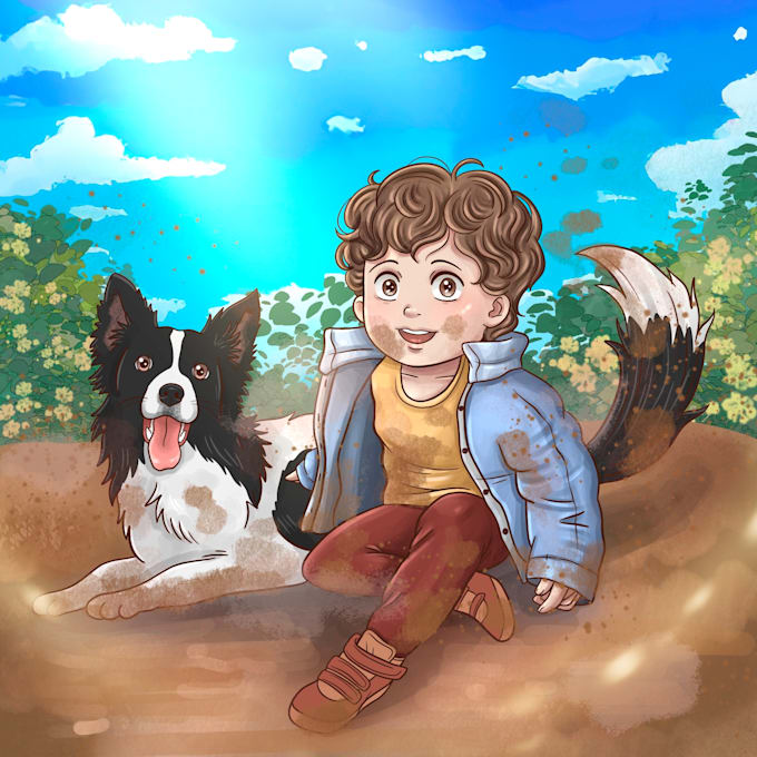 draw childrens storybook illustrations