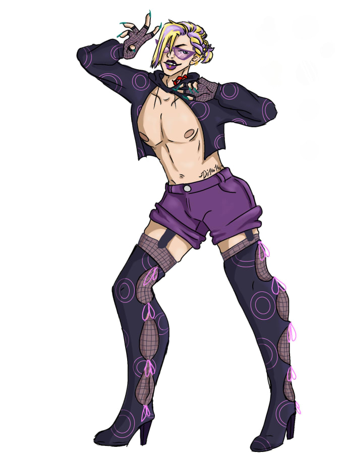 draw your jjba oc or stand