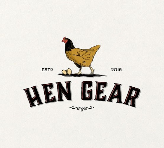create a fun and energetic logo for a hengear