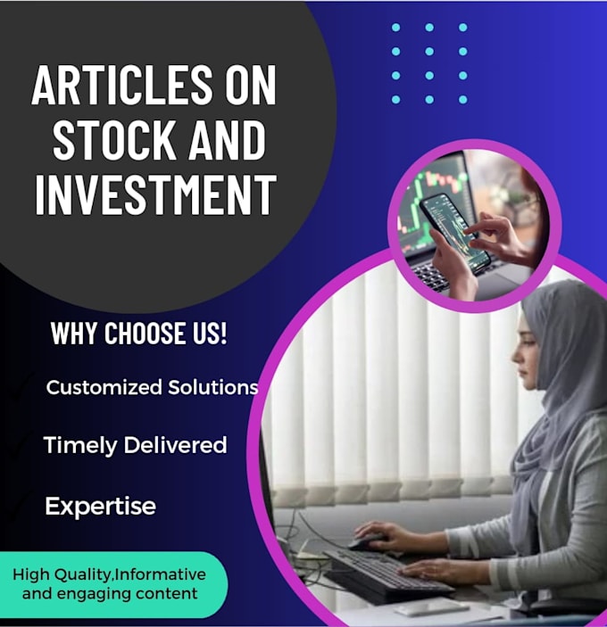 write SEO articles on forex,stock, and investments