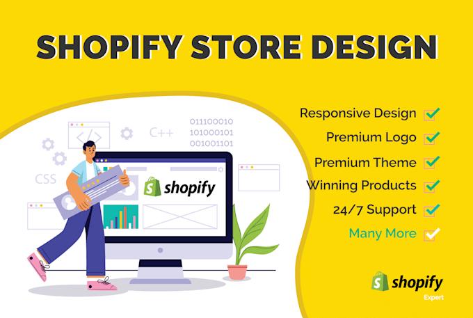 drop shipping website shopify store design