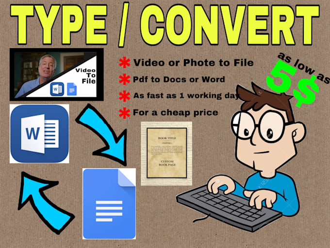 Translate Or Convert Your Word Picture Text To Docs By Exhel22