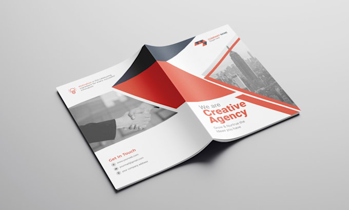 do company profile design and brochure design