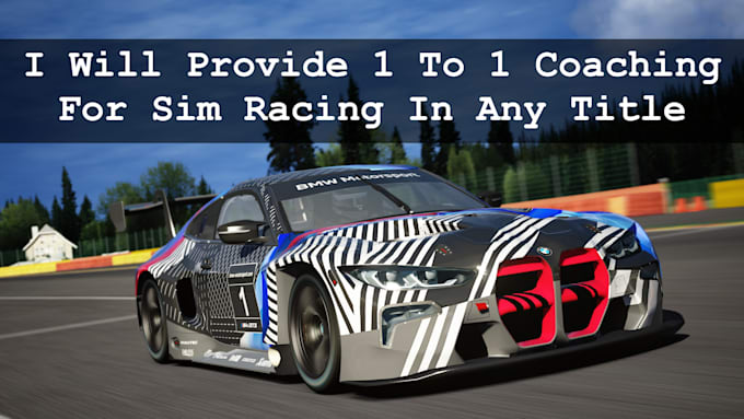 provide coaching for sim racing