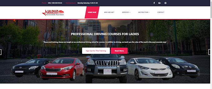 make a website for you or your company