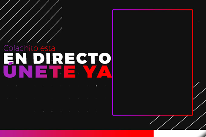 overlays para directos o miniaturas