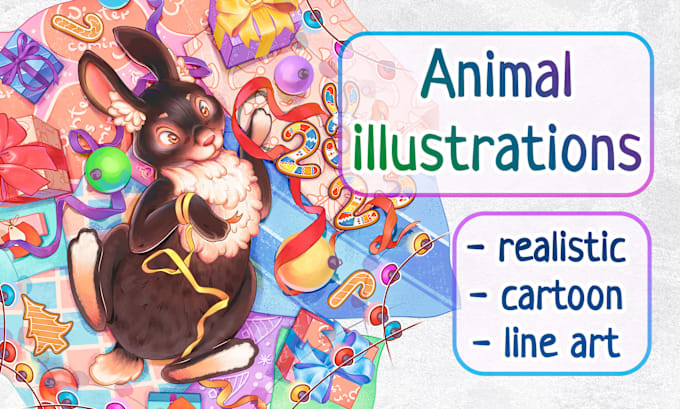 paint a cool illustration of an animal or fantasy creature
