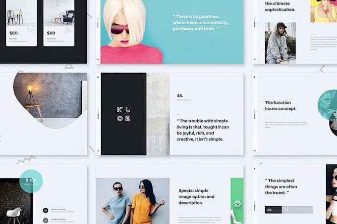 create a professional powerpoint presentation design
