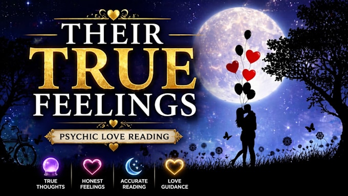 reveal their true feelings and thoughts with a love psychic reading