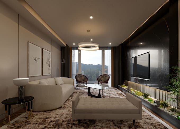designer 3d with experience on interior spaces