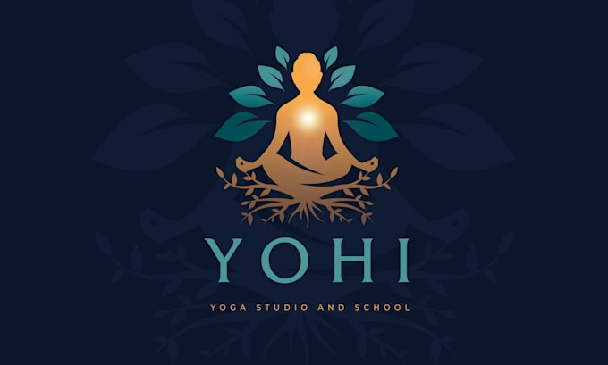 do a stunning yoga logo and wellness designs