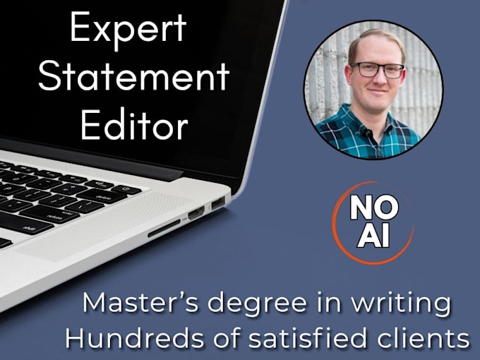 edit your personal statement or statement of purpose with no ai