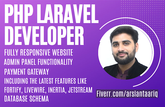 fix bugs or develop website using php laravel