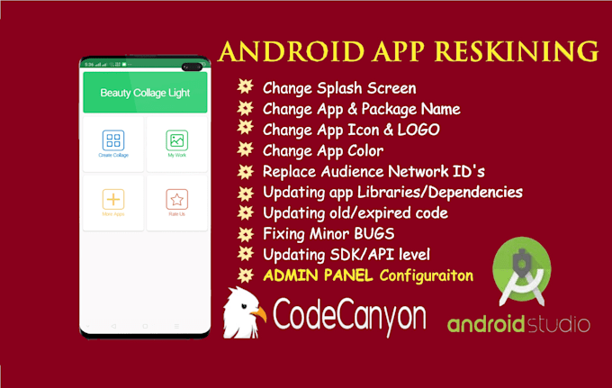 reskin your android app in 6 hrs