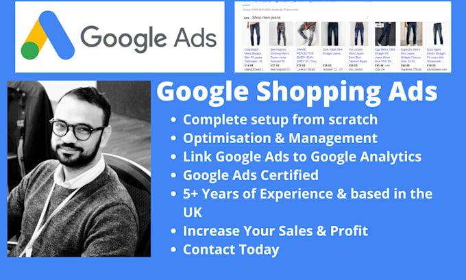 setup and optimise shopping ads on google ads