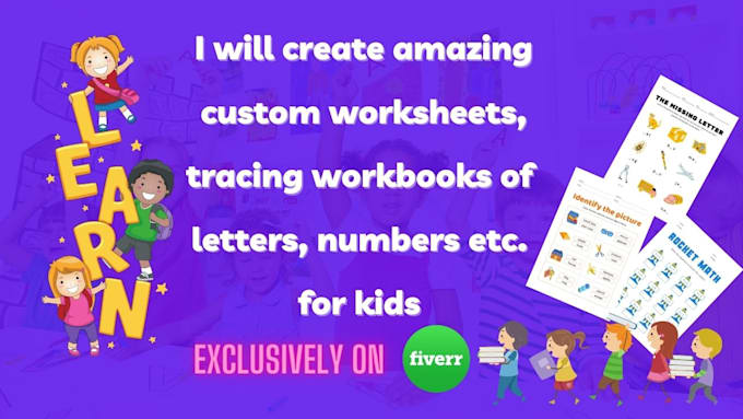 Elearning Worksheets Create amazing elearning content, tracing workbooks of letters, numbers ...