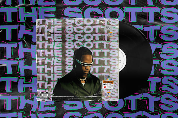 album cover PSD adobe photoshop